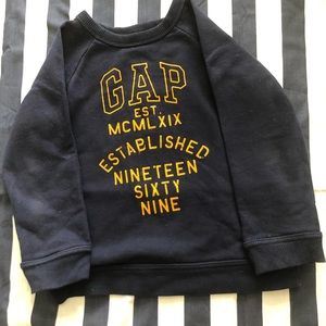 Navy Gap Sweatshirt